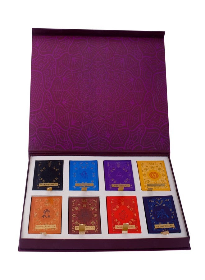 ServDharm Asht Chalisa Gift Set - 8 Premium Pocket Chalisa Books for Daily Pooja, Home Temple and Festive Gifting - Image 3